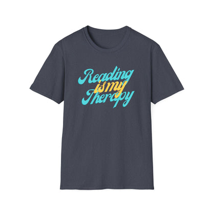 Mental Health, Reading Is My Therapy - T-Shirt