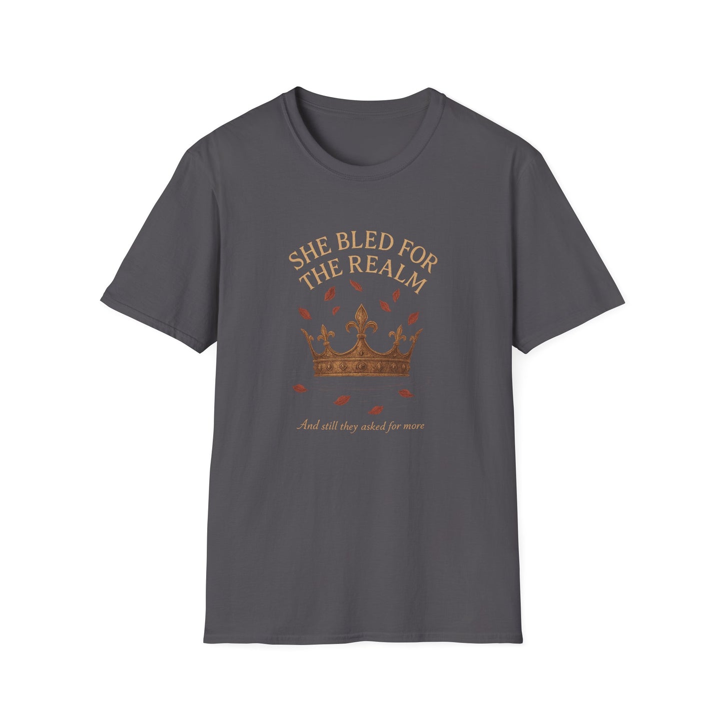 Romantasy She Bled For The Realm - T-Shirt
