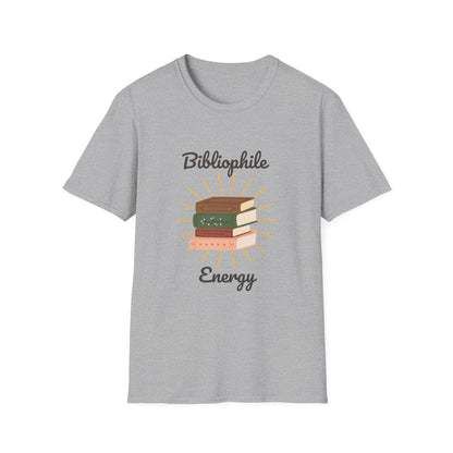 Bibliophile Energy - T-Shirt