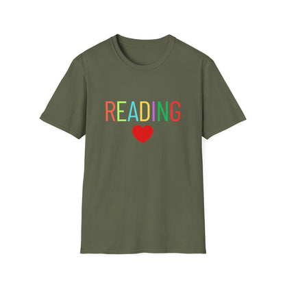 Multicolored Reading - T-Shirt