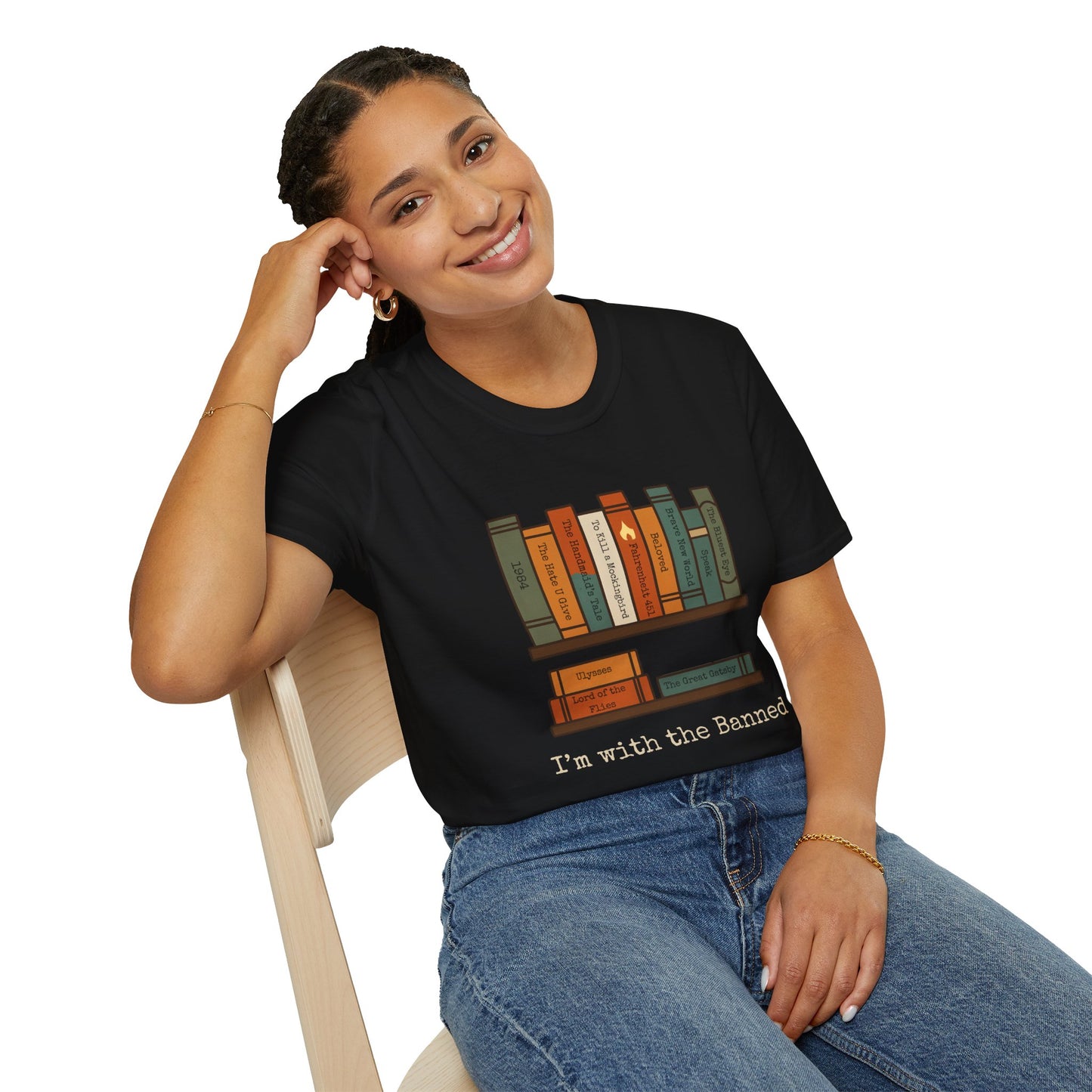 I'm With The Banned - T-Shirt