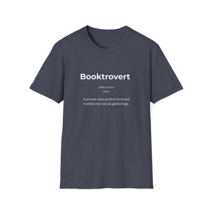Booktrovert Definition - T-Shirt