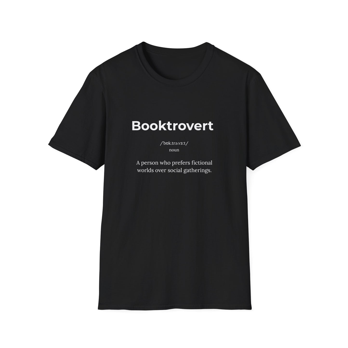 Booktrovert Definition - T-Shirt