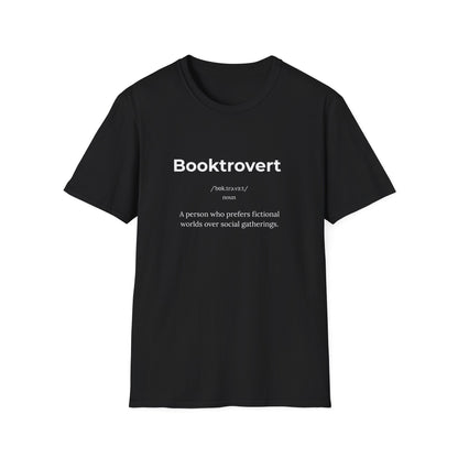Booktrovert Definition - T-Shirt