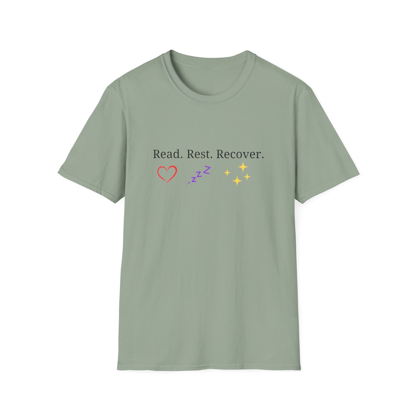 Mental Health, Read. Rest. Recover. - T-Shirt