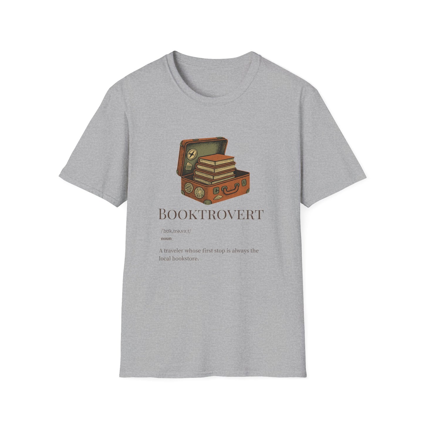 Booktrovert, Traveler Definition - T-Shirt