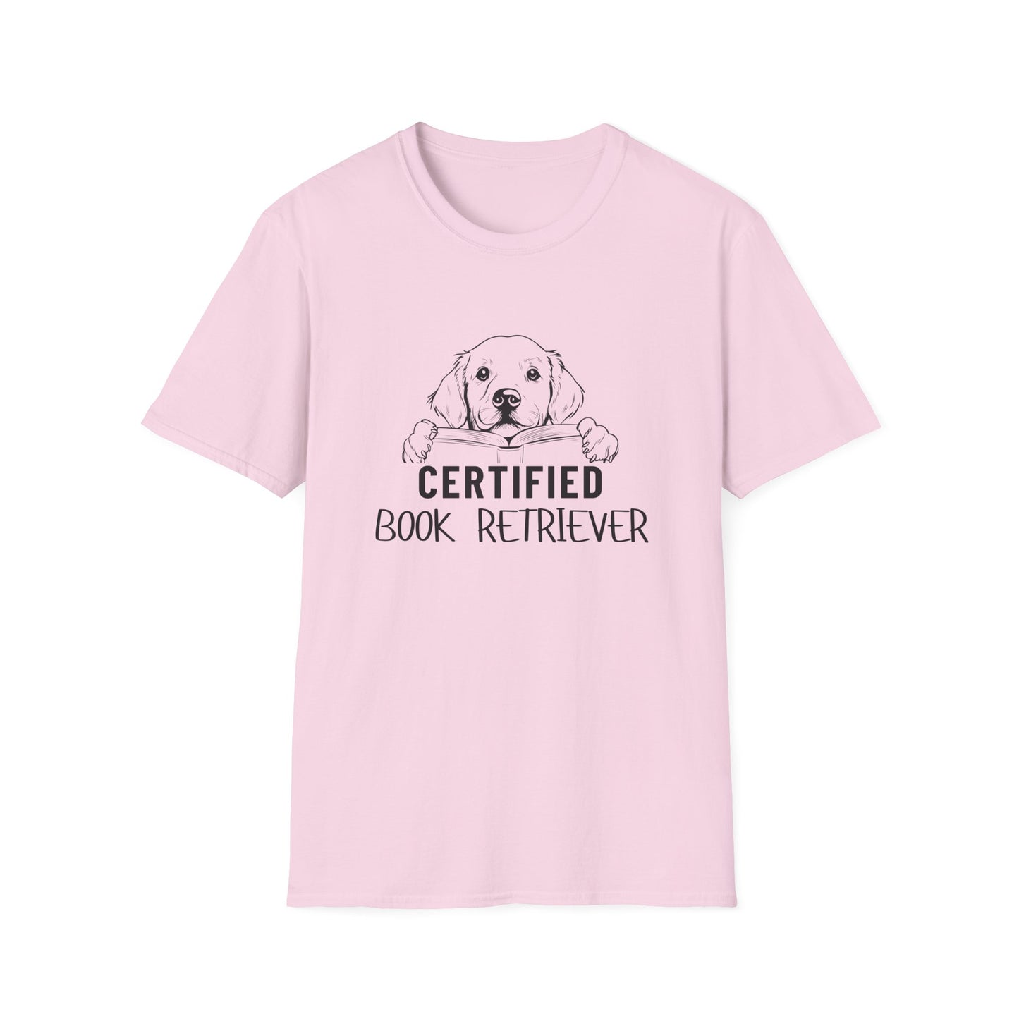 Certified Book Retriever - T-Shirt