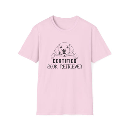 Certified Book Retriever - T-Shirt