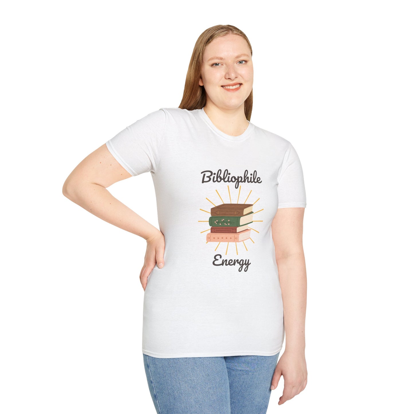Bibliophile Energy - T-Shirt