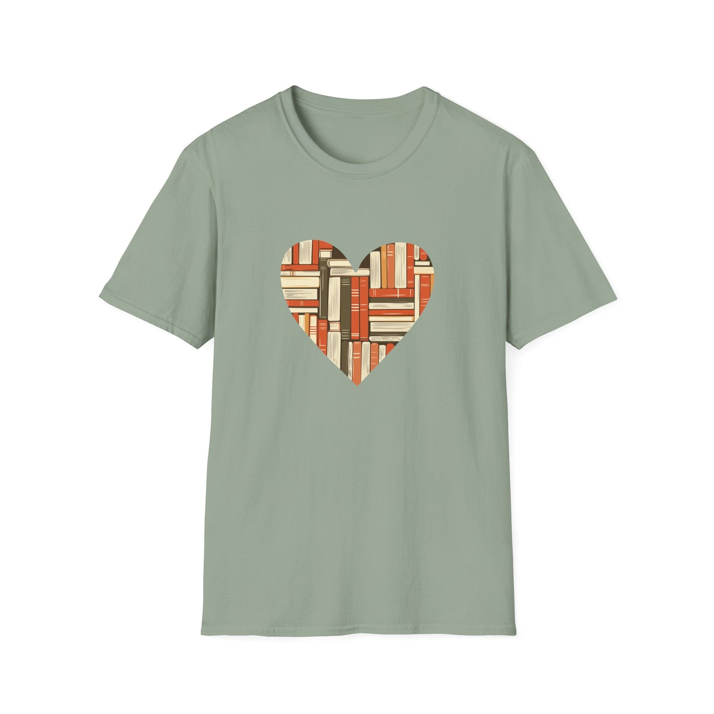 Heart Made of Books - T-Shirt