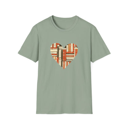 Heart Made of Books - T-Shirt