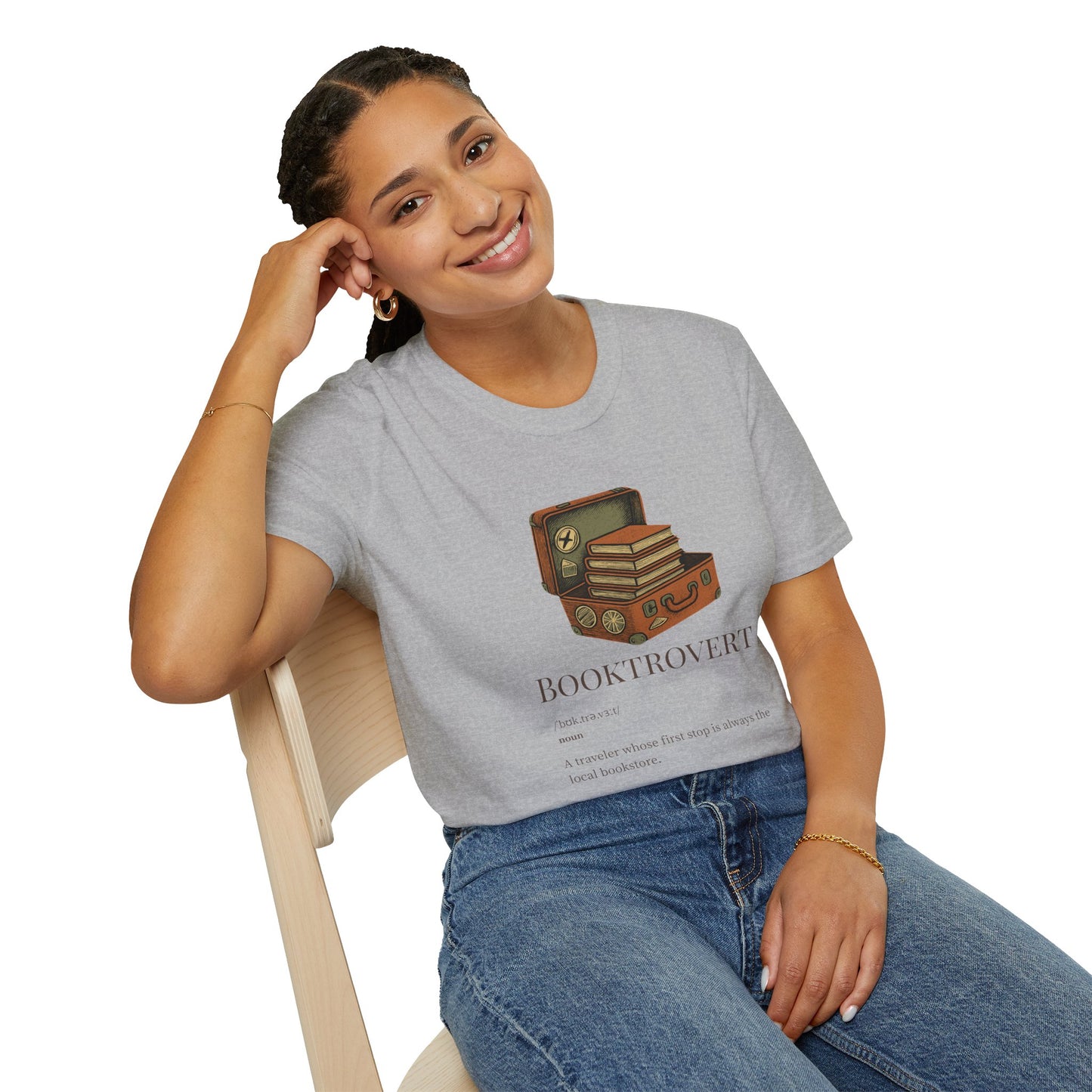 Booktrovert, Traveler Definition - T-Shirt