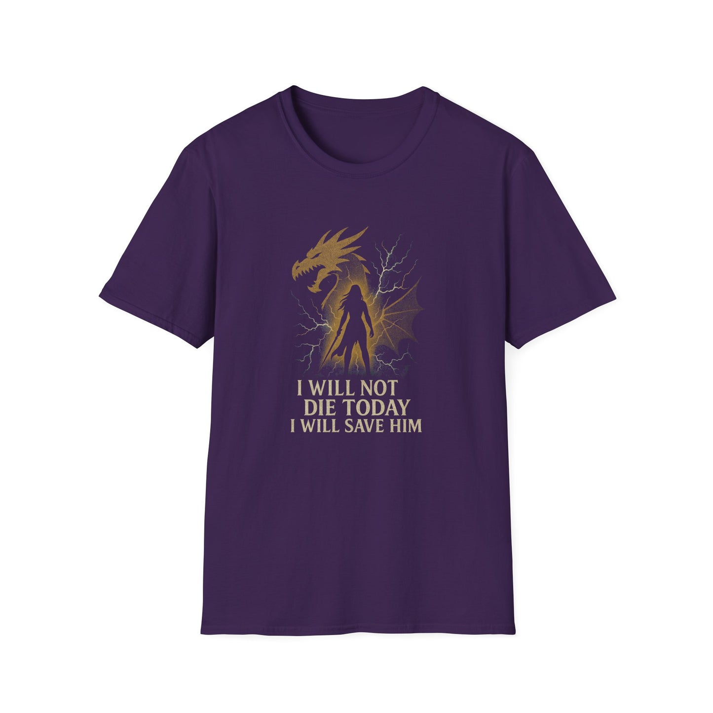 Fourth Wing, I Will Save Him – Heroic Violet - T-Shirt