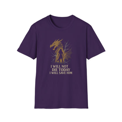 Fourth Wing, I Will Save Him – Heroic Violet - T-Shirt