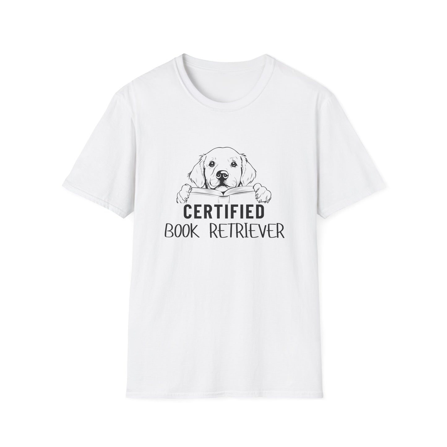 Certified Book Retriever - T-Shirt