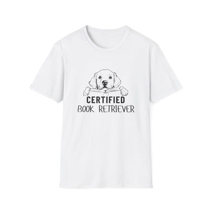 Certified Book Retriever - T-Shirt