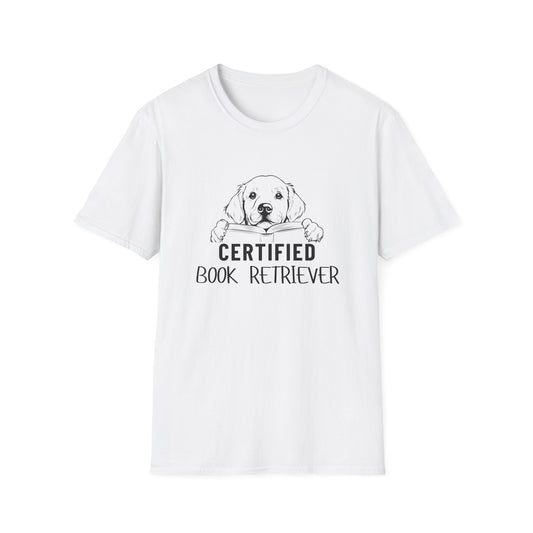 Certified Book Retriever - T-Shirt