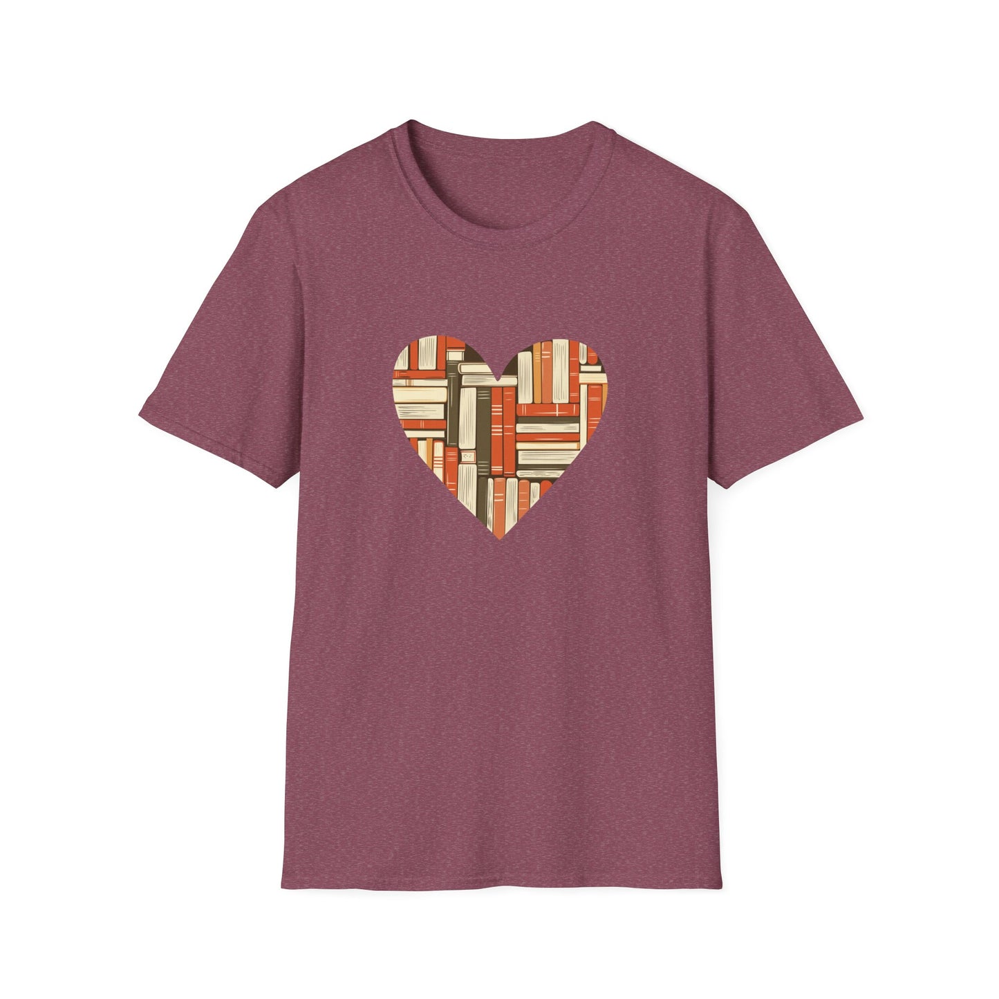 Heart Made of Books - T-Shirt
