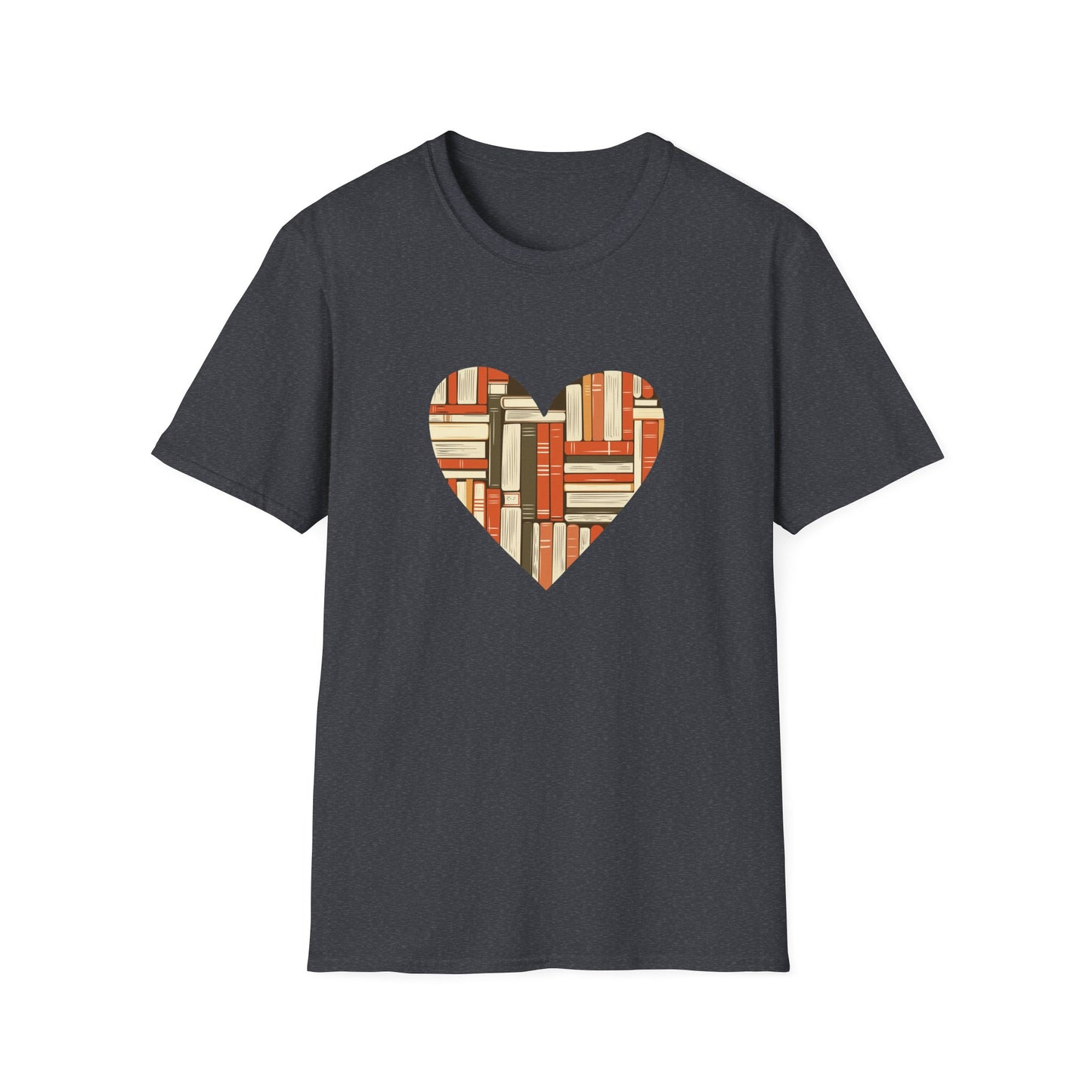Heart Made of Books - T-Shirt