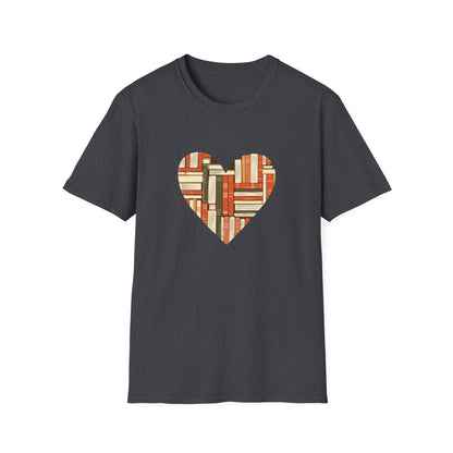 Heart Made of Books - T-Shirt
