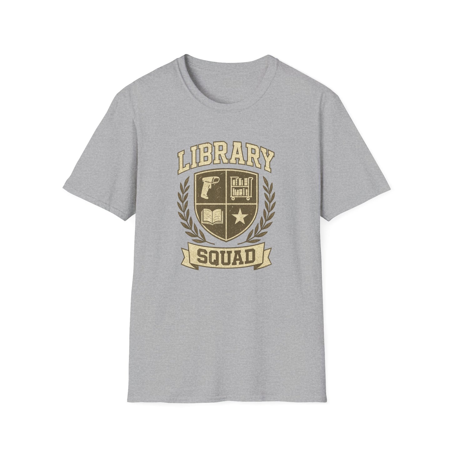 Library Squad Crest  - T-Shirt