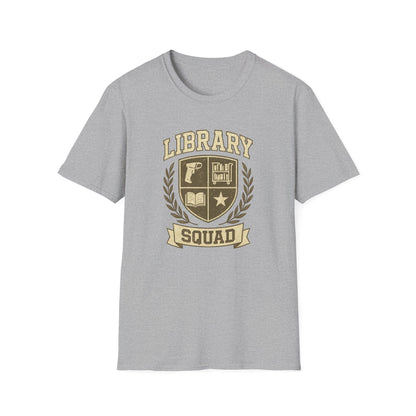 Library Squad Crest  - T-Shirt