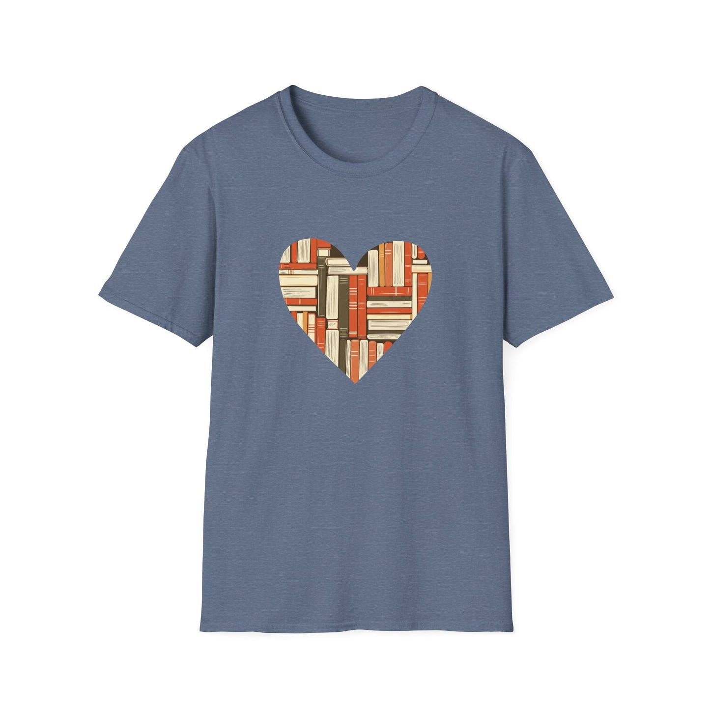 Heart Made of Books - T-Shirt