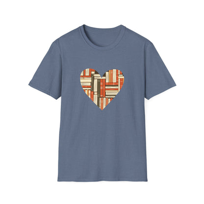 Heart Made of Books - T-Shirt