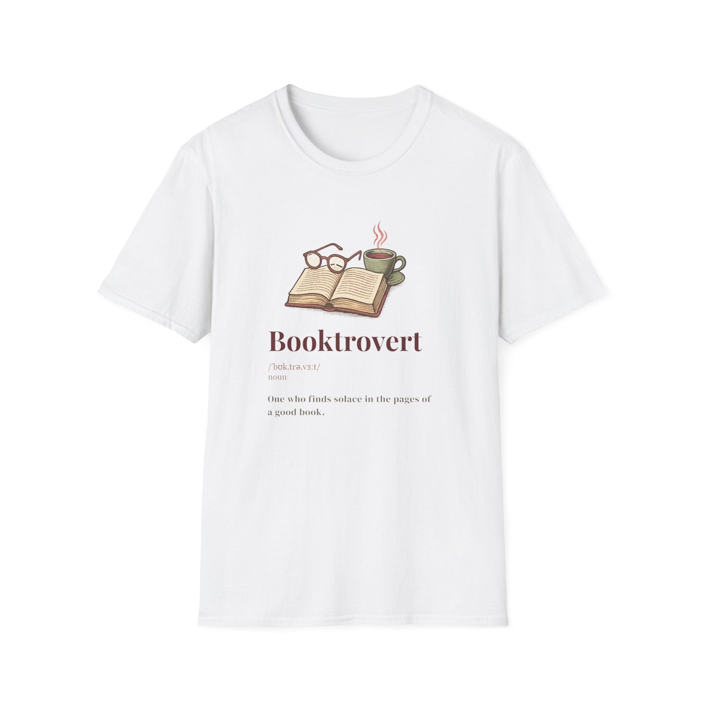 Booktrovert, Cozy Definition - T-Shirt