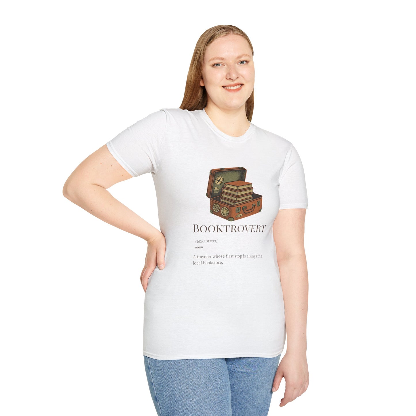Booktrovert, Traveler Definition - T-Shirt