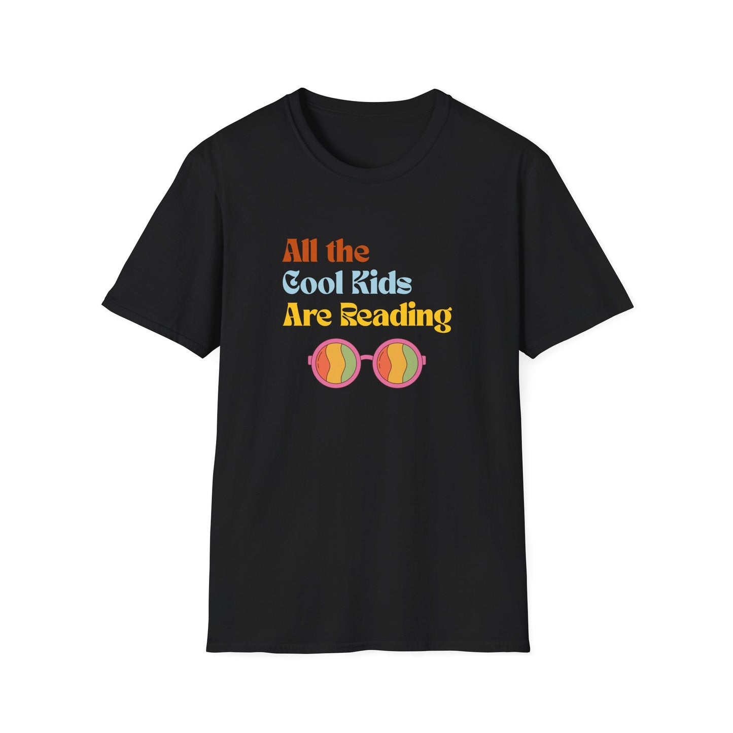 All The Cool Kids Are Reading - T-Shirt