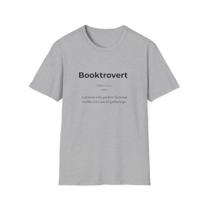 Booktrovert Definition - T-Shirt