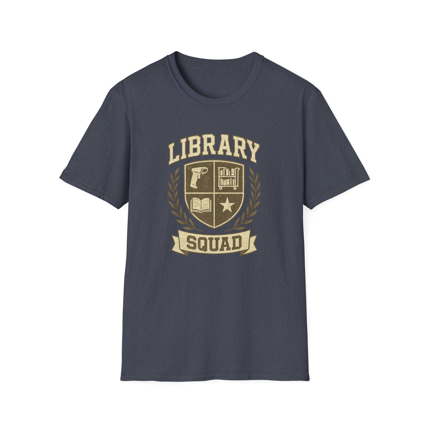 Library Squad Crest  - T-Shirt