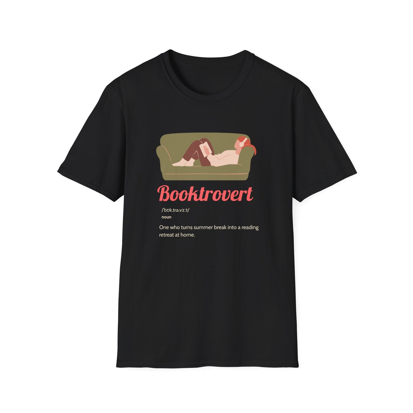 Booktrovert, Summer Definition - T-Shirt