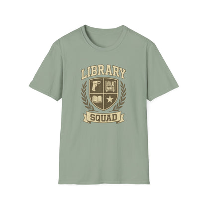 Library Squad Crest  - T-Shirt