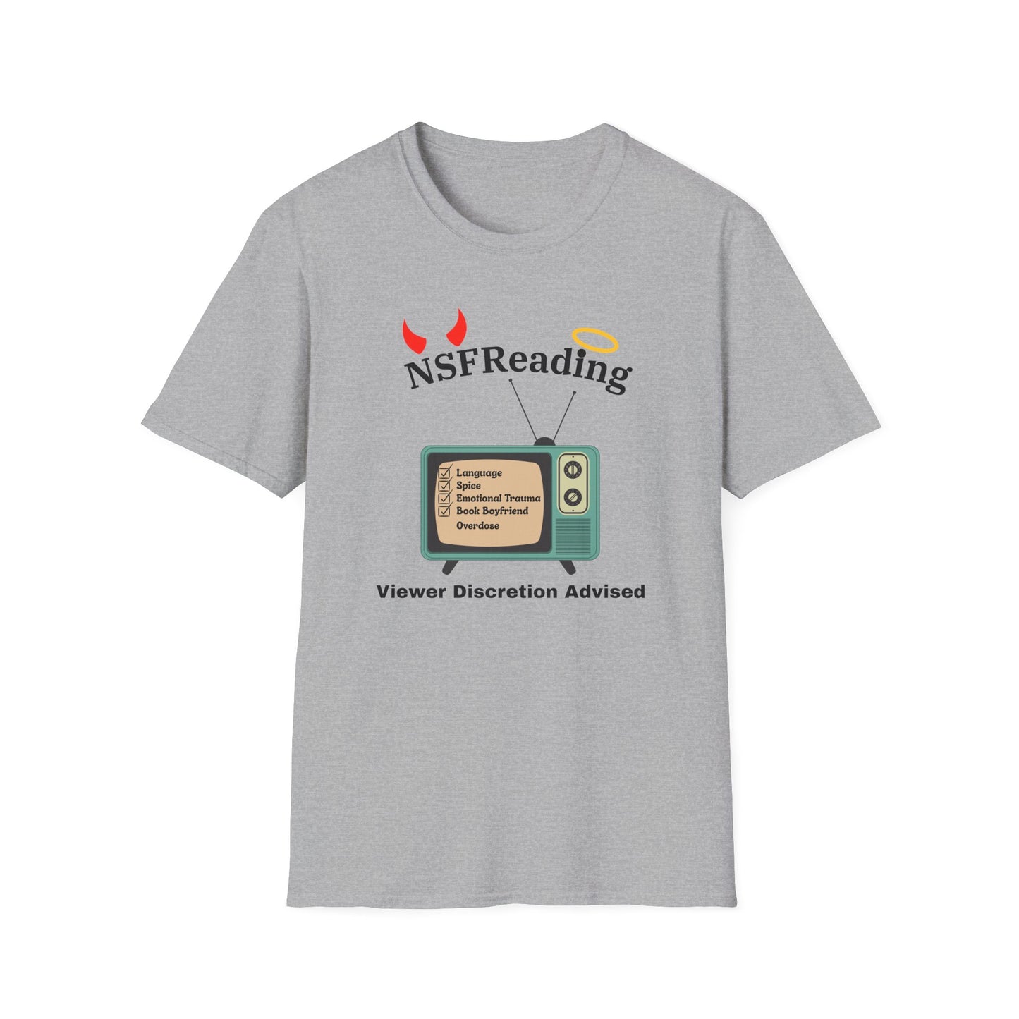 NSF Reading, Viewer Discretion Advised - T-Shirt