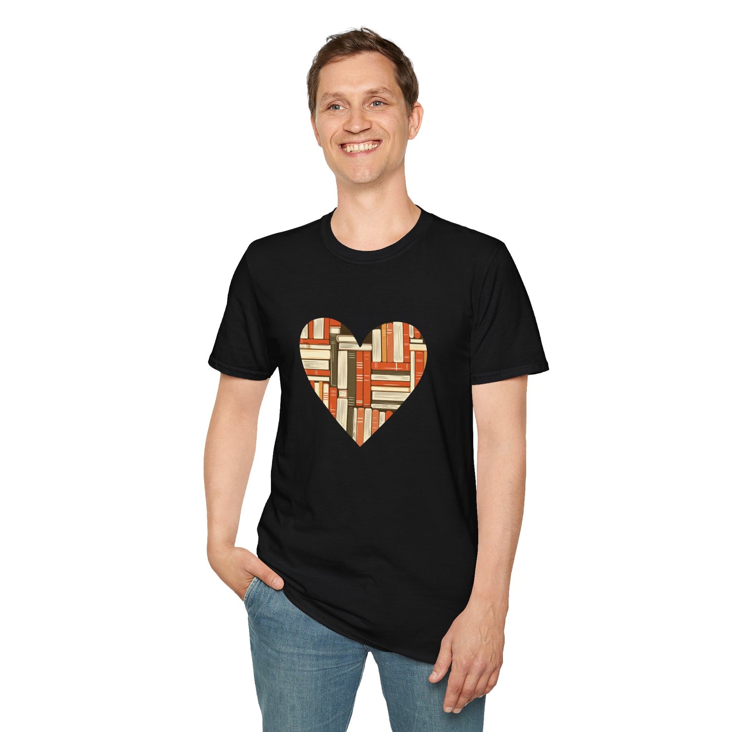 Heart Made of Books - T-Shirt