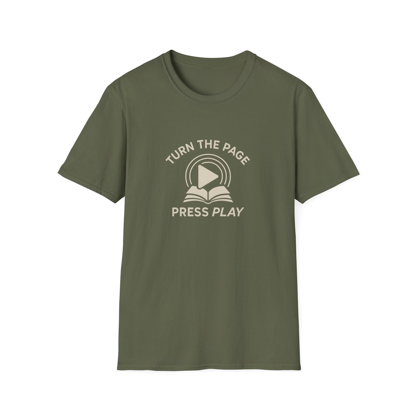 Turn The Page, Press Play - T-Shirt