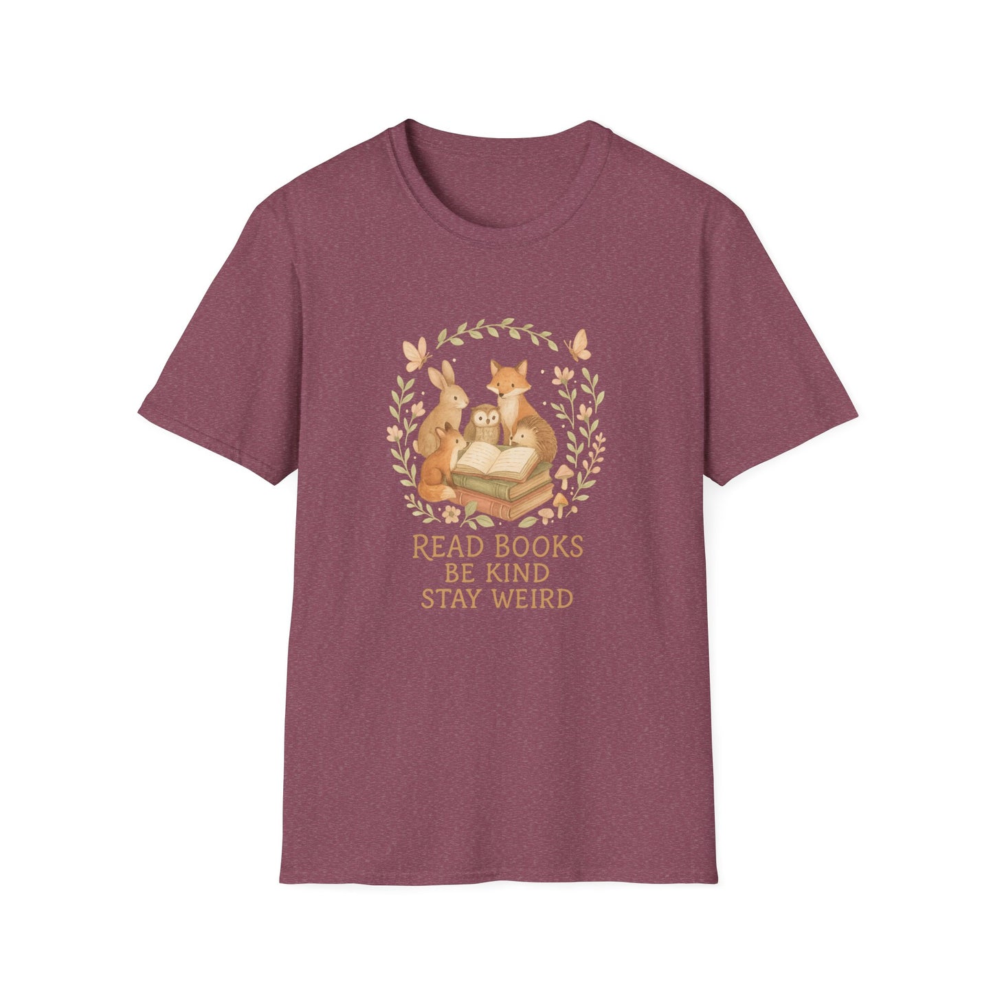 Read Books, Be Kind, Stay Wierd - T-Shirt