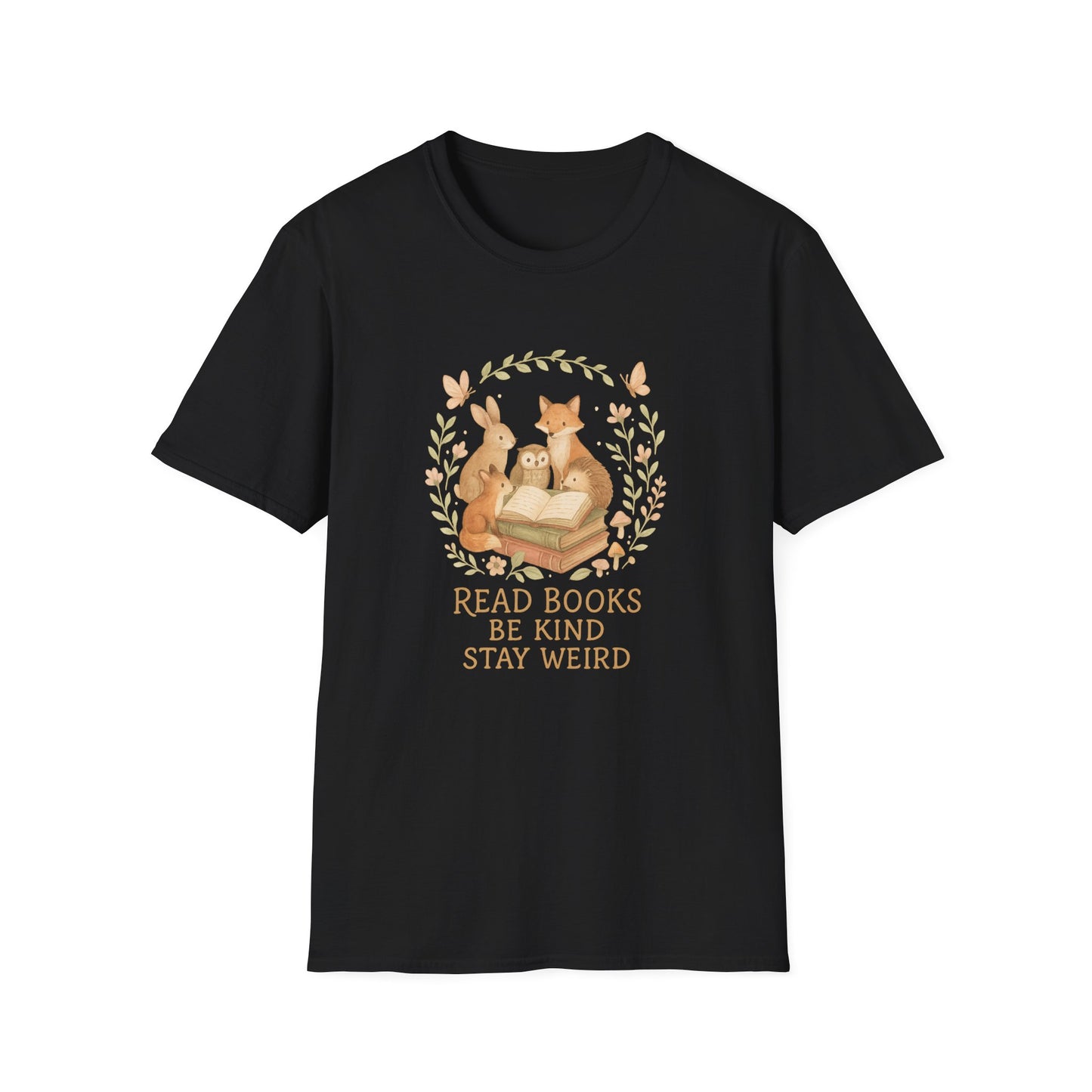 Read Books, Be Kind, Stay Wierd - T-Shirt