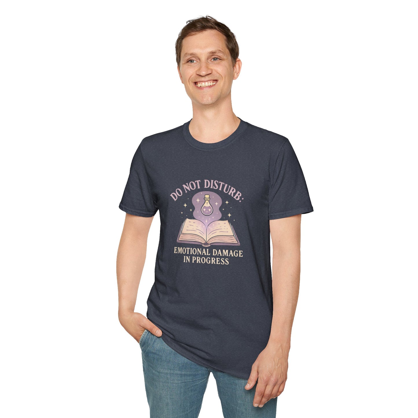 Do Not Disturb, Emotional Damage In Progress - T-Shirt