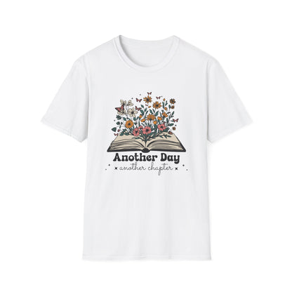 Floral Another Day, Another Chapter - T-Shirt