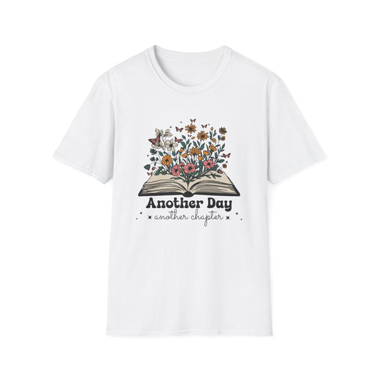Floral Another Day, Another Chapter - T-Shirt