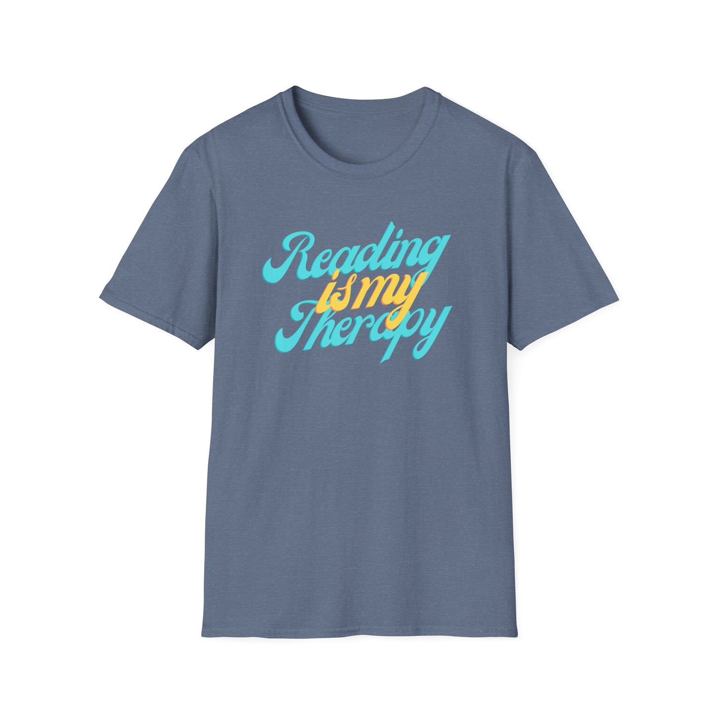 Mental Health, Reading Is My Therapy - T-Shirt