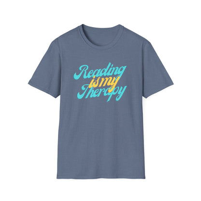 Mental Health, Reading Is My Therapy - T-Shirt