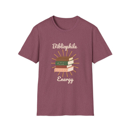 Bibliophile Energy - T-Shirt