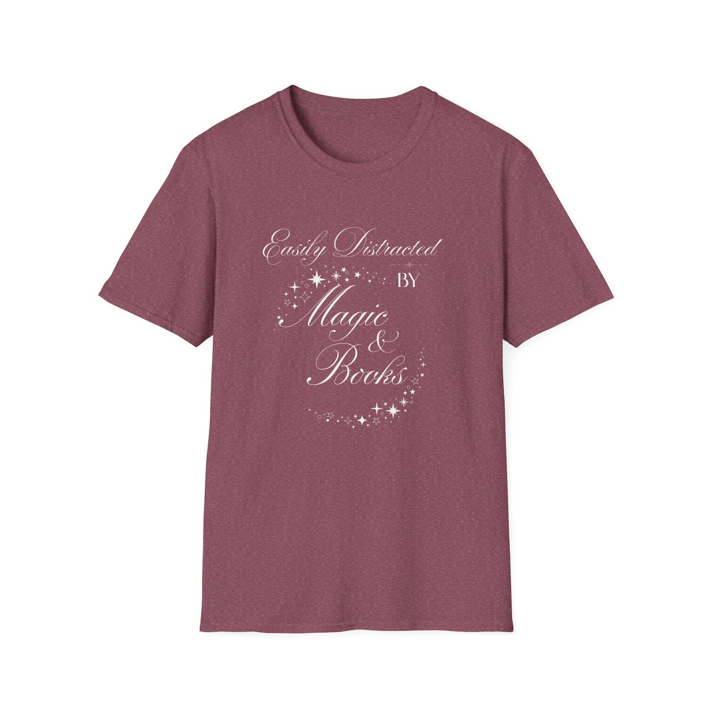 Easily Distracted By Magic & Books - T-Shirt