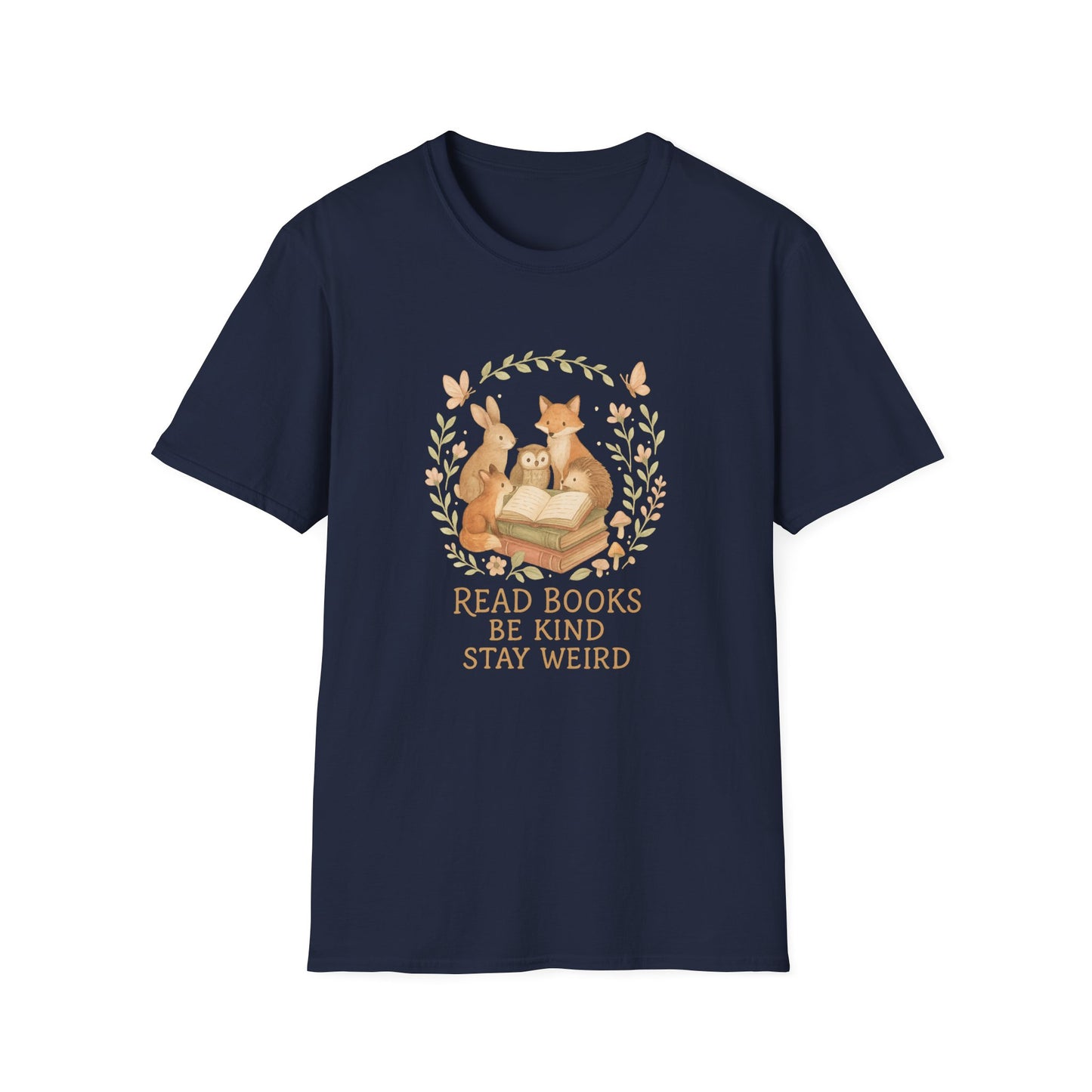 Read Books, Be Kind, Stay Wierd - T-Shirt