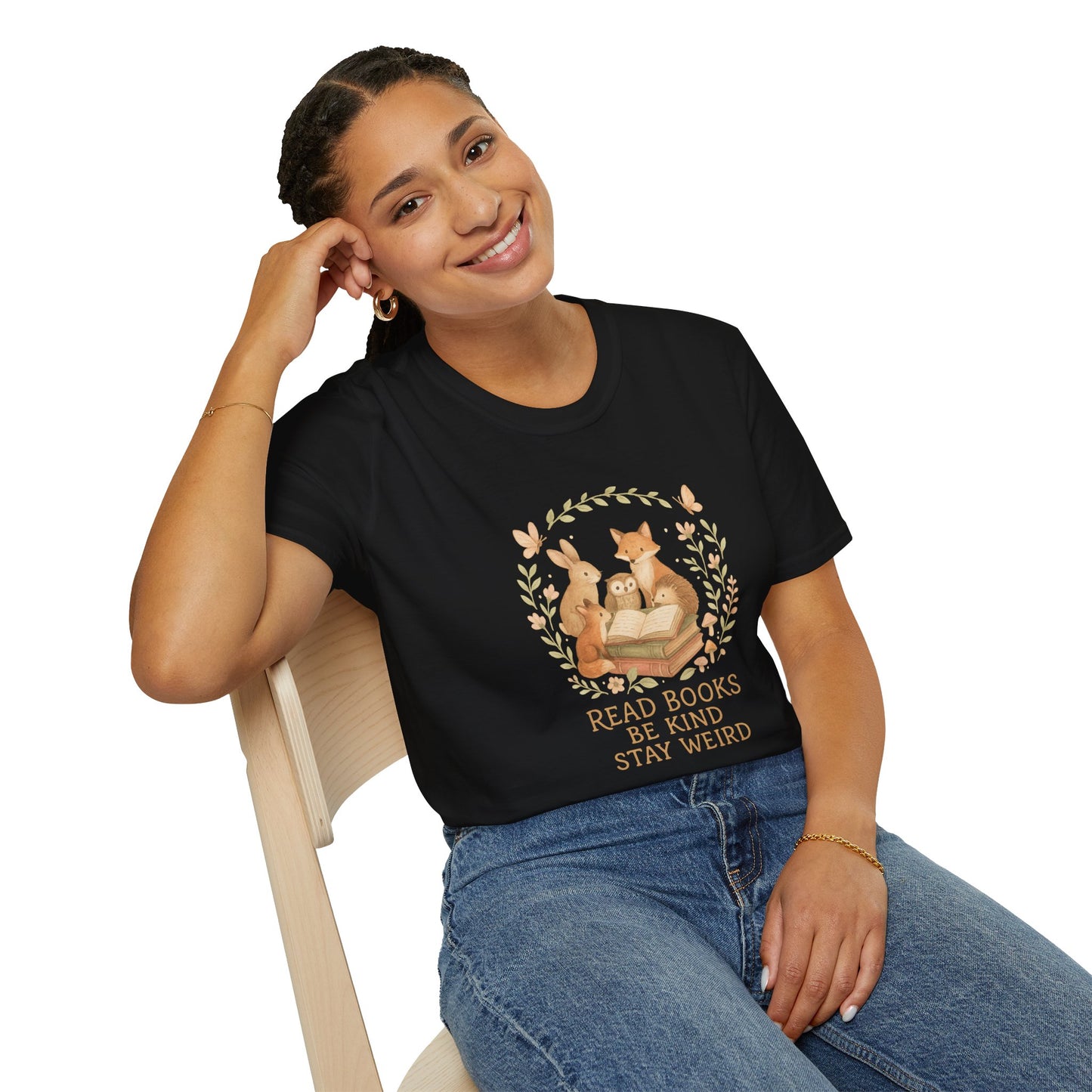 Read Books, Be Kind, Stay Wierd - T-Shirt