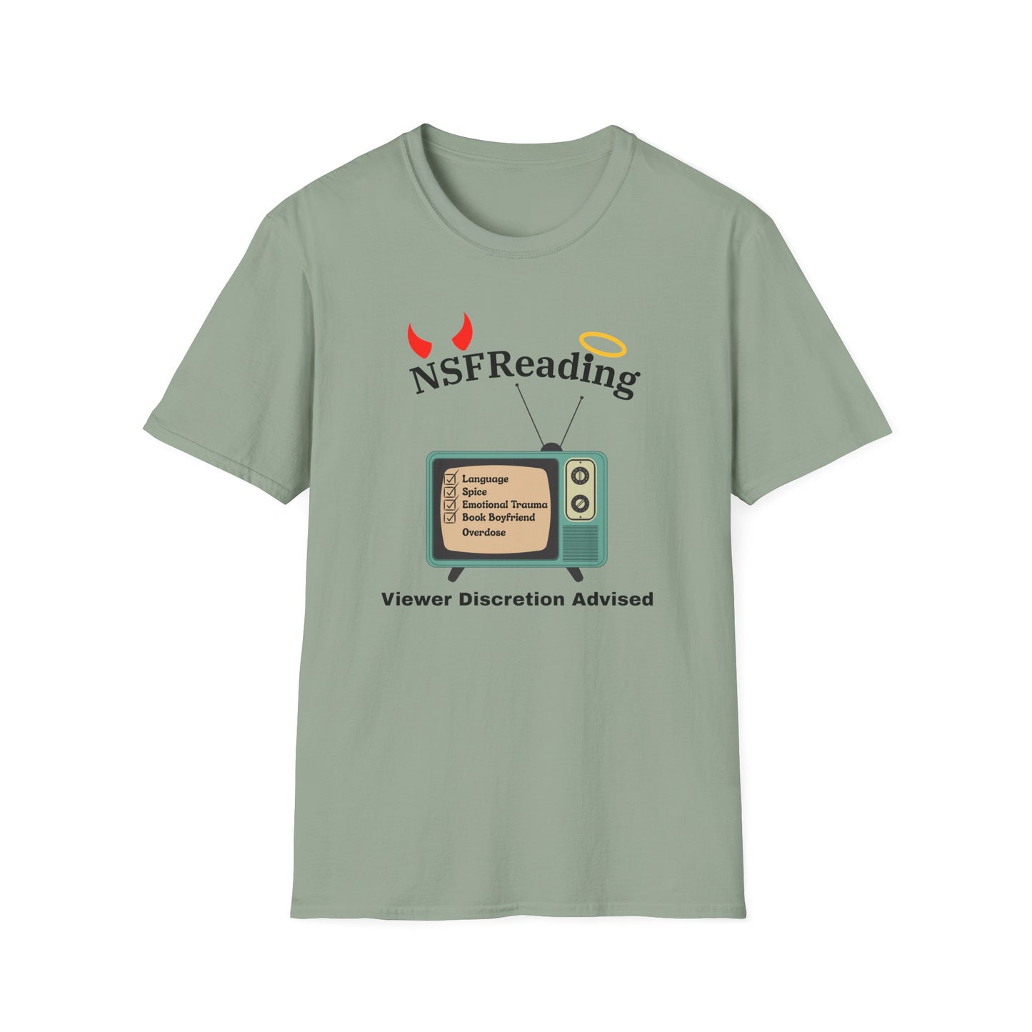 NSF Reading, Viewer Discretion Advised - T-Shirt